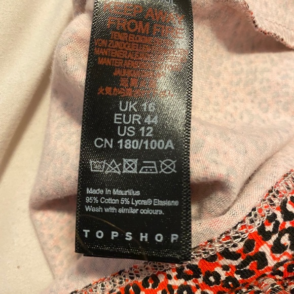 Topshop leopard top - Picture 7 of 7